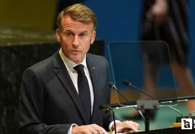 Macron Fransa'nın Filistin'i devlet olarak resmen tanıdığını duyurdu