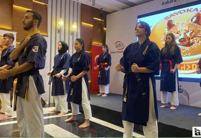 Başkentte Türk savaş sanatı 'Sayokan' için tanıtım düzenlendi!