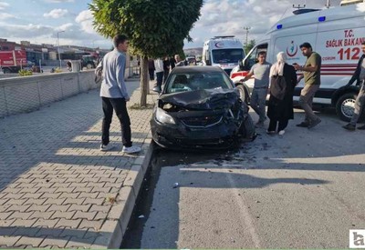 Çorum'daki trafik kazasında 3 kişi yaralandı