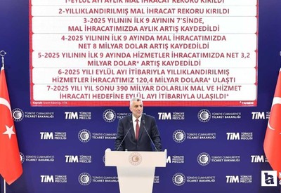 Ticaret Bakanı Ömer Bolat: Mal ihracatında rekor kırdık
