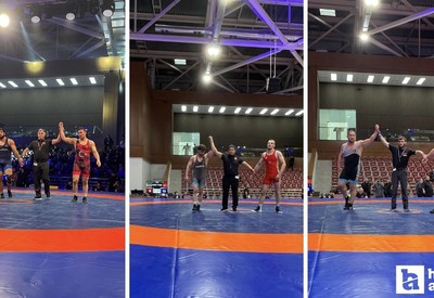 ASKİ Spor Kulübü'nden güreşte 1 altın, 2 bronz madalya!