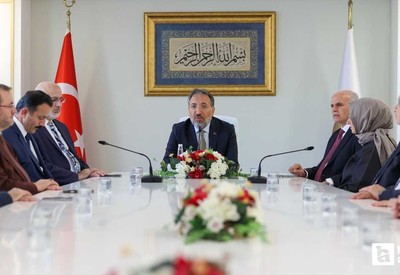Diyanet İşleri Başkanlığı'nda yeni genel müdürler için tören yapıldı