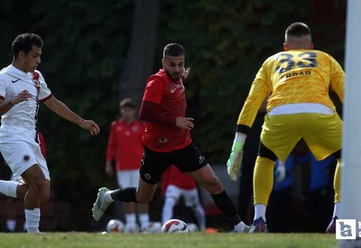 Gençlerbirliği A Takımı antrenman maçında U19 Takımı ile karşılaştı