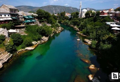 Bosna Hersek'in bağımsızlığının 33. yıl dönümü!  Törenle kutlama yapıldı
