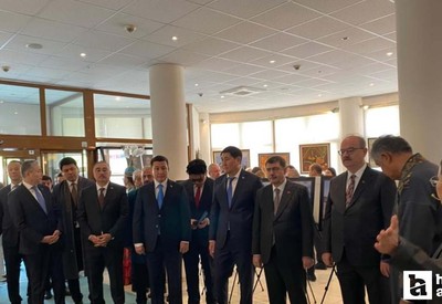 Ankara Valisi Şahin, ‘Hazar'ın İncisi Kazak Otağı' açılışına katıldı