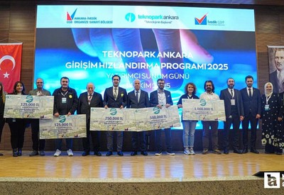 Teknopark Ankara'da 5 girişimci ödüllendirildi