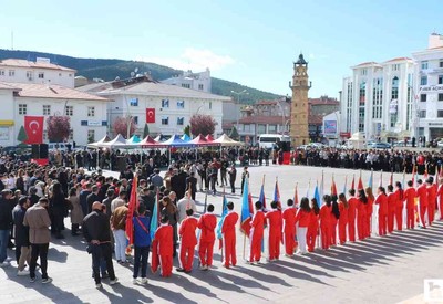 Atatürk'ün Yozgat'a gelişinin 101. yıl dönümü kapsamında tören düzenlendi
