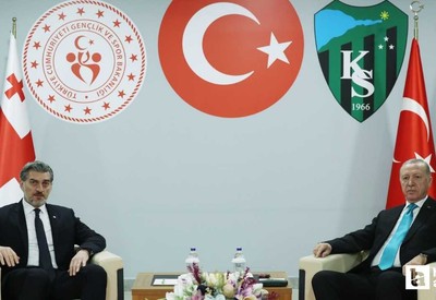 Cumhurbaşkanı Erdoğan ile Gürcistan Cumhurbaşkanı Kavelaşvili bir araya geldiler