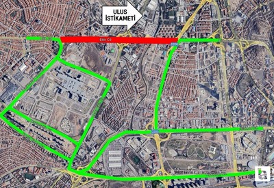 Etlik Caddesi'nde yapılacak altyapı çalışması için ASKİ'den yeni duyuru