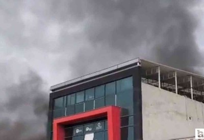 OSTİM'deki bir iş yerinde yangın çıktı!