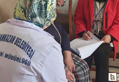 Kahramankazan Belediyesi'nden görme engelli vatandaşlara destek