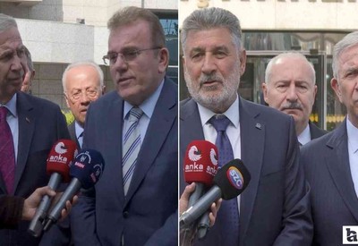 Milli Yol Partisi ve Adalet Partisi'nden Mansur Yavaş'a ziyaret!