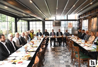 Pursaklar Belediyesi'nden muhtarlar için onur yemeği!