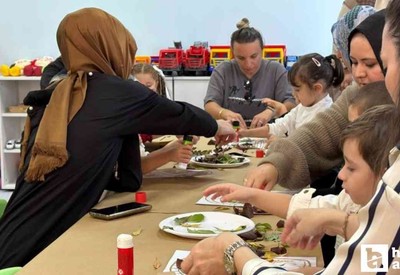 Sincan Belediyesi Plevne Anne Çocuk Oyun Evi'nde sonbahar temalı etkinlik düzenlendi