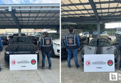 Ticaret Bakanlığı'ndan 288 milyon liralık lüks araç operasyonu