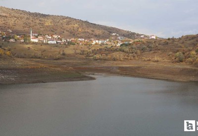 Çankırı'nın suyunu karşılayan Güldürcek Barajı alarm veriyor