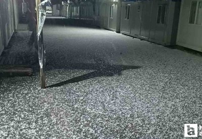 Beypazarı ve Gölbaşı'nda etkili olan dolu yağışı hayatı olumsuz etkiledi