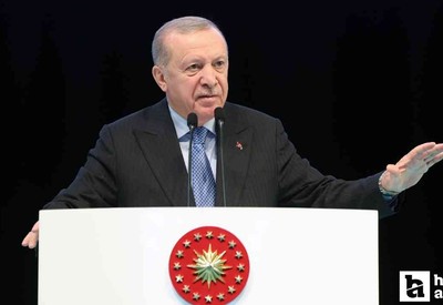 Cumhurbaşkanı Erdoğan: 'Hamd olsun üreten bir Türkiye var'