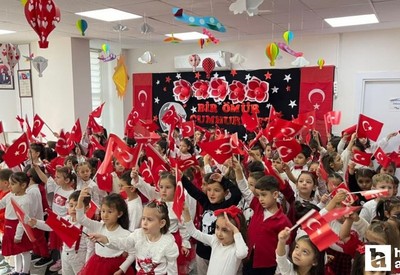 Pursaklar Belediyesi'nin Nezaket Okullarında Cumhuriyet Bayramı coşkusu