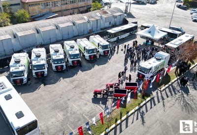 Altındağ Belediyesi'nin araç filosuna 14 yeni araç daha katıldı