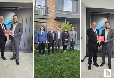 Yeniden Refah Partisi Ankara İl Başkanı Yanılmaz ve beraberindeki heyet Haber Ankara ofisini ziyaret etti