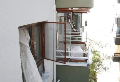 Mamak'ta doğal gaz patlaması: 1 kişi yaralandı!