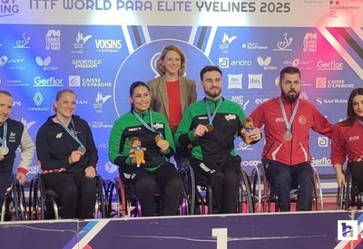 ASKİ Spor'dan Nergiz Altıntaş ve Ali Öztürk Fransa'dan madalyalarla dönüyorlar