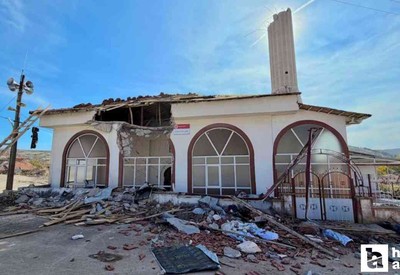 Sincan Belediyesi Ayaş'ta yıkılan camiye destekte bulunacak