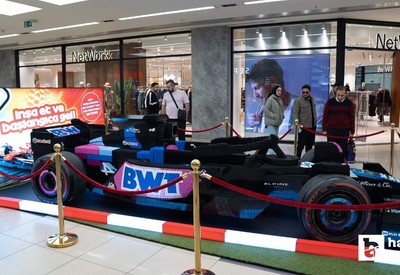 400 bin legodan yapılan Formula 1 aracı Ankara'da sergileniyor