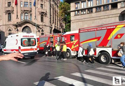 ASBÜ yerleşkesinde yangın söndürme sistemi arızalandı! 6 kişi hastanelik oldu