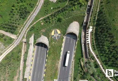 Bolu Dağı geçişinde çalışma: Ankara istikametinde iki şerit trafiğe kapatıldı
