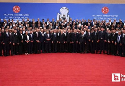 Devlet Bahçeli, MHP'li belediye başkanlarıyla Ankara'da bir araya geldi