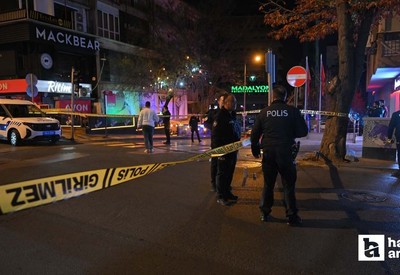 Çankaya'da gece saatlerinde motosikletle silahlı saldırı: 1 yaralı