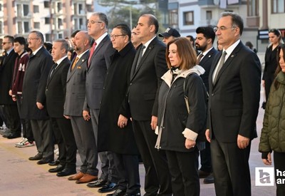 Altındağ Belediye Başkanı Veysel Tiryaki, 10 Kasım anma programına katıldı