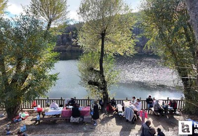 Başkentliler hafta sonu Çubuk Karagöl Tabiat Parkı'na akın etti