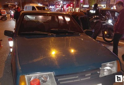 Çankaya'da aracı bozulan vatandaşa otobüs çarptı