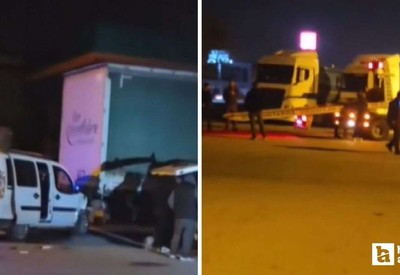 Elmadağ’da tıra arkadan çarpan araçta 4 kişi yaralandı