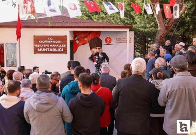 Keçiören Belediyesi yeni muhtarlık binasını hizmete açtı