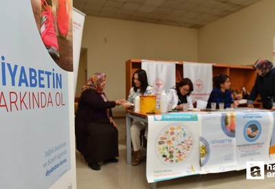 Altındağ Belediyesi'nden kadınlara diyabet taraması!