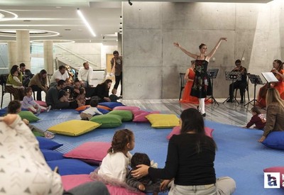 Ankara'da minikler klasik müzik ve baleyle buluşturuldular