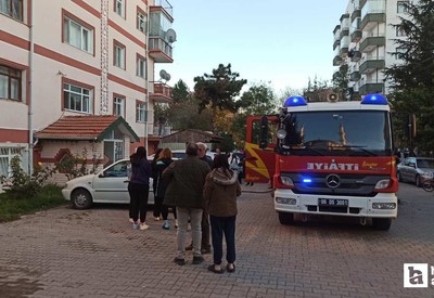 Kahramankazan'da evde çıkan yangın maddi hasar ile sonuçlandı