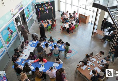 Keçiören Belediyesi, çocuklar için Workshop etkinliği düzenledi