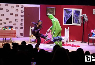 Keçiören Belediyesi'nin sahnelediği Tembel Ayşe müzikali yoğun ilgi gördü