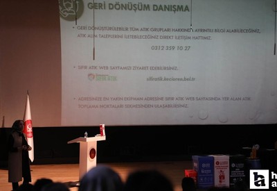 Keçiören Belediyesi 'Çevre ve Sıfır Atık Semineri' düzenledi