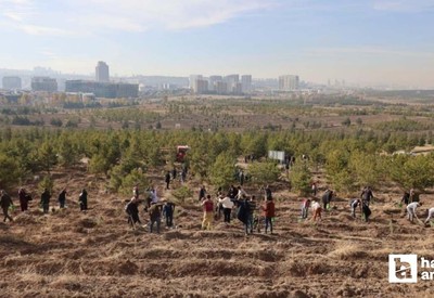 ÖSYM, 51’inci yılını AOÇ'ye fidan dikimi ile kutladı