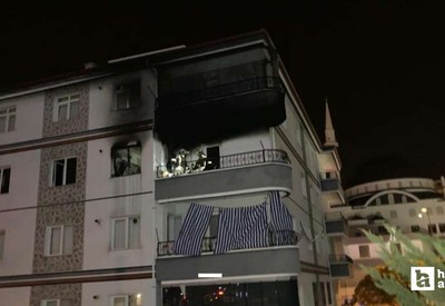 Mamak'ta bir binada patlama: 1 yaralı