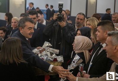 Bakan Tekin, 81 ilden gelen öğretmenlerle Başkent Öğretmenevi'nde buluştu