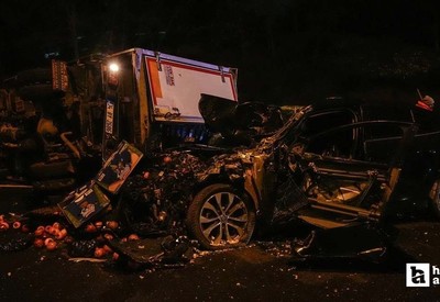 TEM otoyolu Ankara istikametinde kaza: 2 kişi yaralandı!