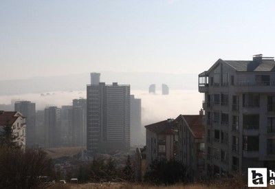 Başkent sabah saatlerinde yoğun sise teslim oldu