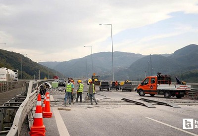 Ankara-Kahramankazan-Kızılcahamam istikameti çalışma nedeniyle trafiğe kapatıldı